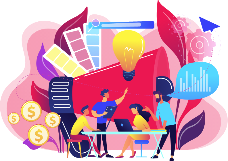 Digital Marketing Illustration